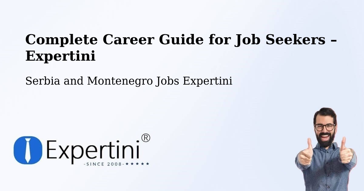 Career Guide for Job Seekers – Thorold - Thorold, Serbia and Montenegro Jobs Expertini