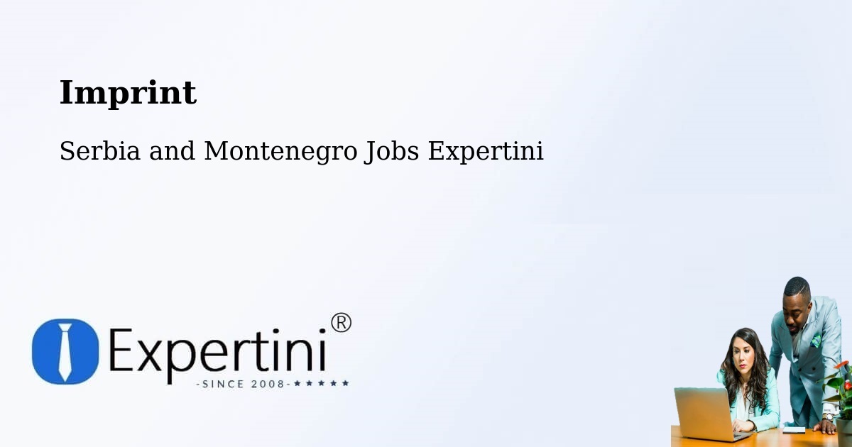 Imprint – Thorold - Serbia and Montenegro Jobs Expertini
