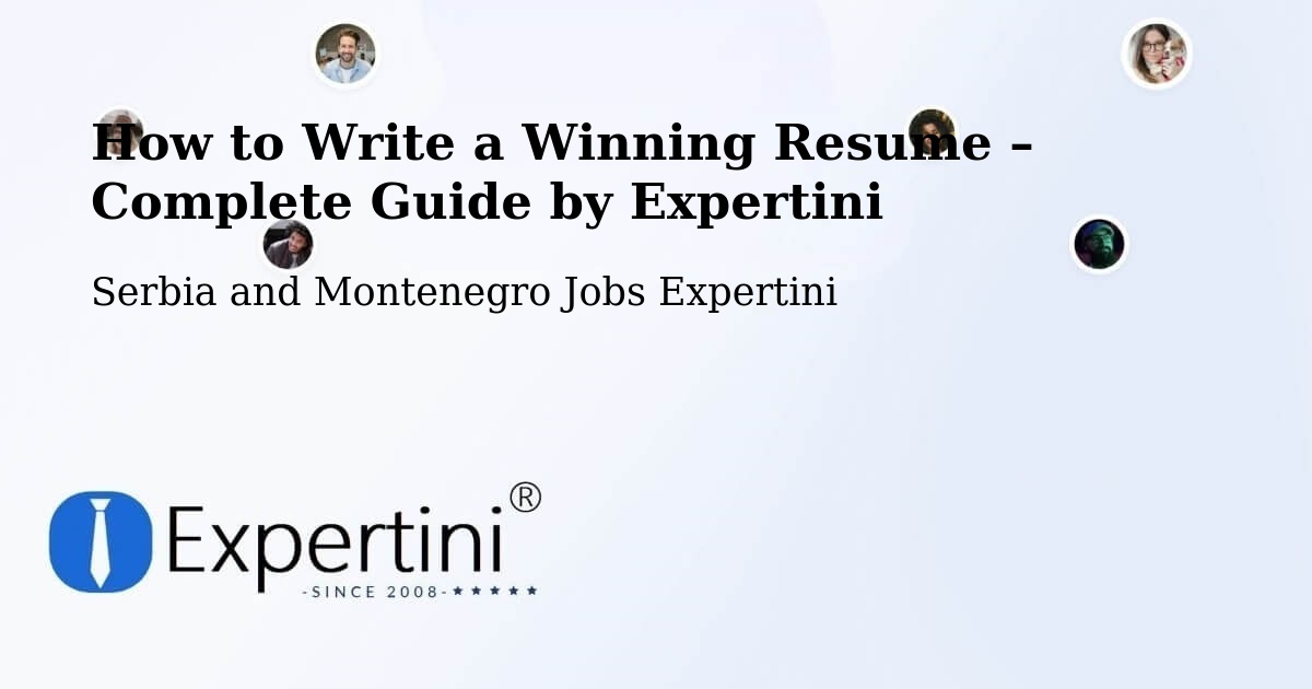 Resume Writing Guide for Job Seekers – Thorold - Thorold, Serbia and Montenegro Jobs Expertini